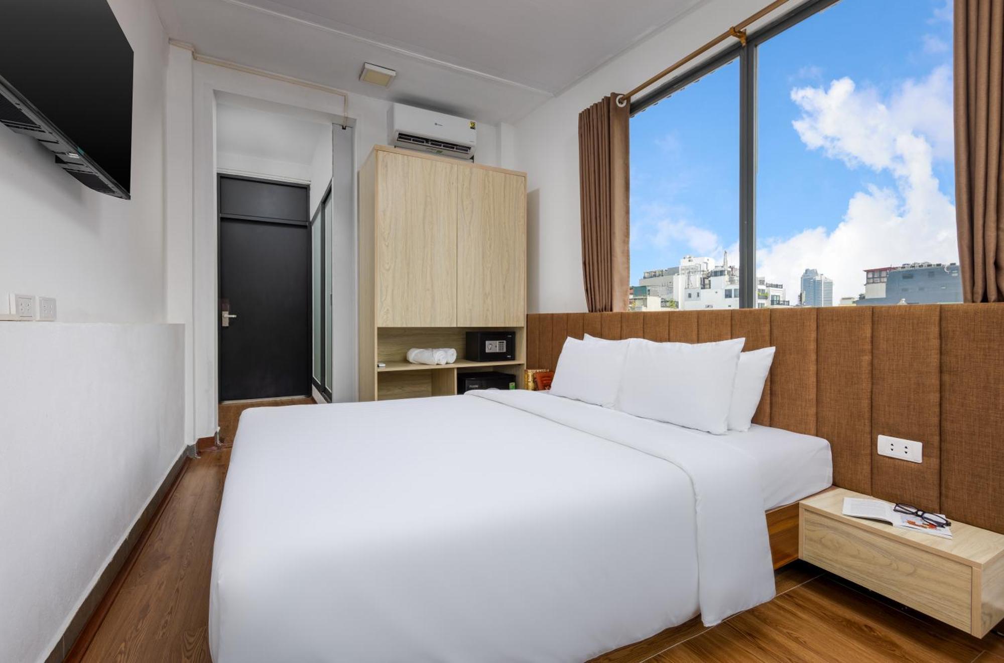 Hanoi Center View Hotel And Spa Zewnętrze zdjęcie